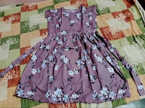 Floral Print Mini Dress