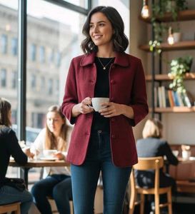 Maroon Blazer
