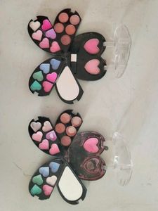 Heart-Shaped Eyeshadow Palettes