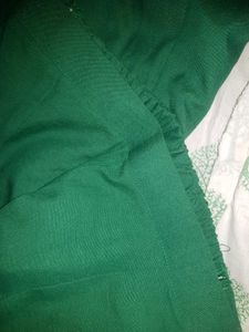 Green Kurta Set with Printed Shrug