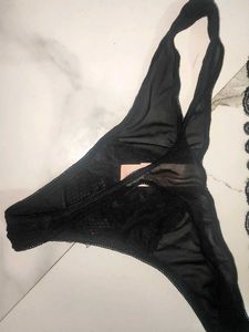 Ruffled Lace Bralette &amp; Thong Duo