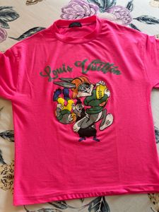 Louis Vuitton x Bugs Bunny Pink Tee