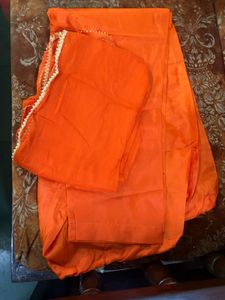 orange and golden Ethnic 4 piece set