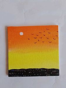 3mini Canvas Painting (HAND-PAINTED)