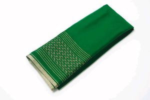 Emerald Green Designer Saree