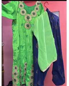 Patiyal Suit (green )