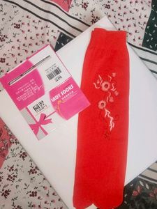 Lady Socks - Red Comfort