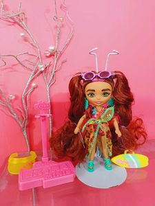 Barbie Extra Minis Travel Doll with Beach Fashion