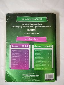 CBSE Science Class X U-like