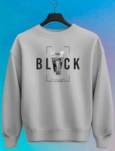 Full sleeve round neck printed sweatshirt