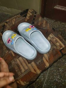 Combo Of Crocx , Flipflops And Earrings Free