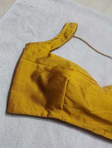 Velvet Sweetheart Neck Padded Broad Gala Blouse
