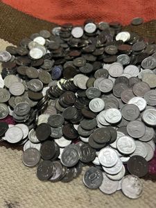 Vintage Indian 10 Paisa Coin Collection 50 Pcs Set