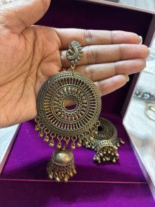 Statement Jhumka Earrings