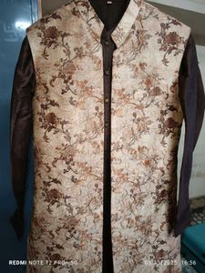 Men&#39;s Ethnic Jacket &amp; Kurta Set for wedding