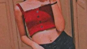 ✨ Chic in Stripes – Maroon Magic Crop Top ✨