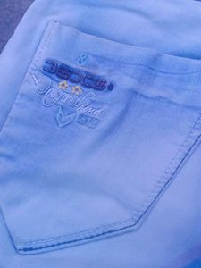 Light Wash Denim Jeans