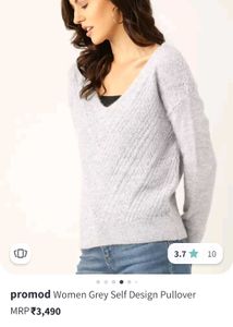 Pullover From Myntra