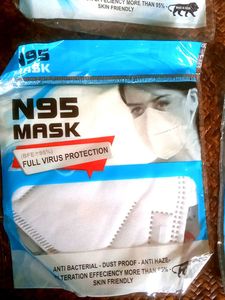 N95 Face Masks - Pack of 4