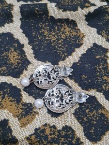 Elegant Silver Drop Earrings
