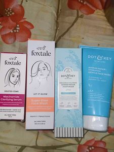 foxtale and dot key skincar