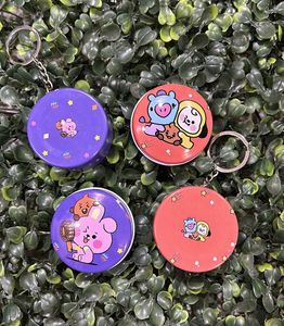 BTS tin Box Keychain
