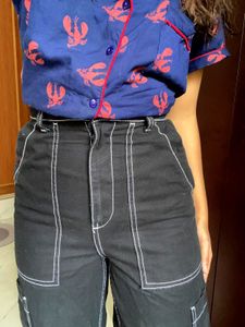 Black Cargo Pants