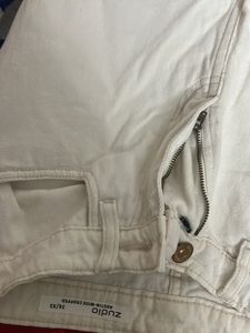 White Wide Leg Jeans