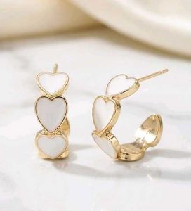 Heart Hoop Earrings