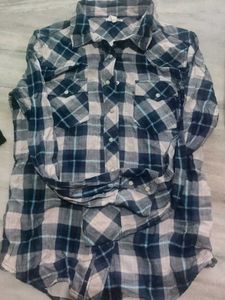 My Levis Shirt With Check Pattern Fabric In Cotton
