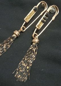 Safety Pin Earrings