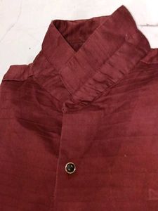 Burgundy Casual Shirt