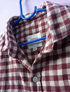 Levi's sleeveless Flannel Shirt