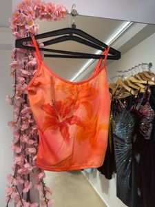 Floral Print Tank Top