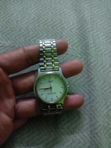 Timex Oriflame Two-Tone Watch