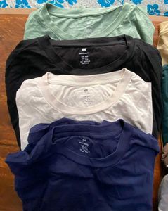 H&amp;M Regular Fit Tshirt (PACK OF 8 - XXL)