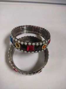 Brown Glass Bangles