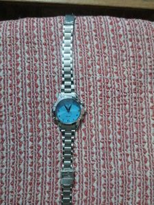 Stylish Silver-Tone Quartz Watch