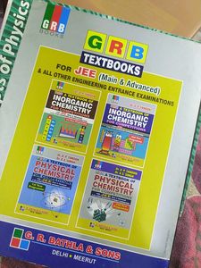 GRB Organic Chemistry JEE Book