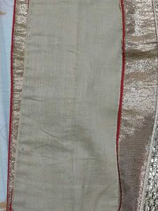 Red &amp; Gold Sari Blouse