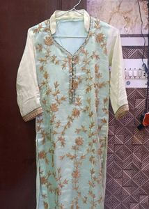 Elegant Embroidered Suit Set