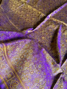 100% Pure Silk Rare Kinkhwab Banarasi