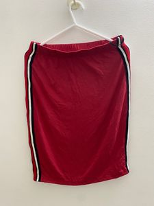 SHEIN Red Pencil Skirt