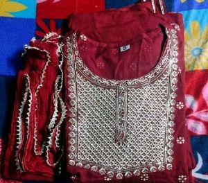 beautiful party wear naira cut kurti pant Dupatta