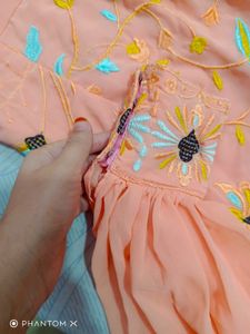 Peach gown!This is a very cute gown