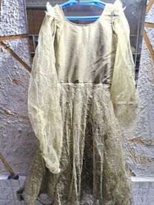 brown/olive brand new gown