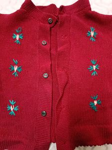 Warm woollen sweater