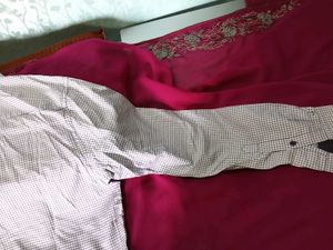 LessUsed MaxBrand LavendarStriped FullSleeves Shir