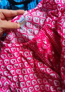 Pink Printed Kurti