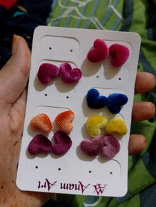 Heart Stud Earrings